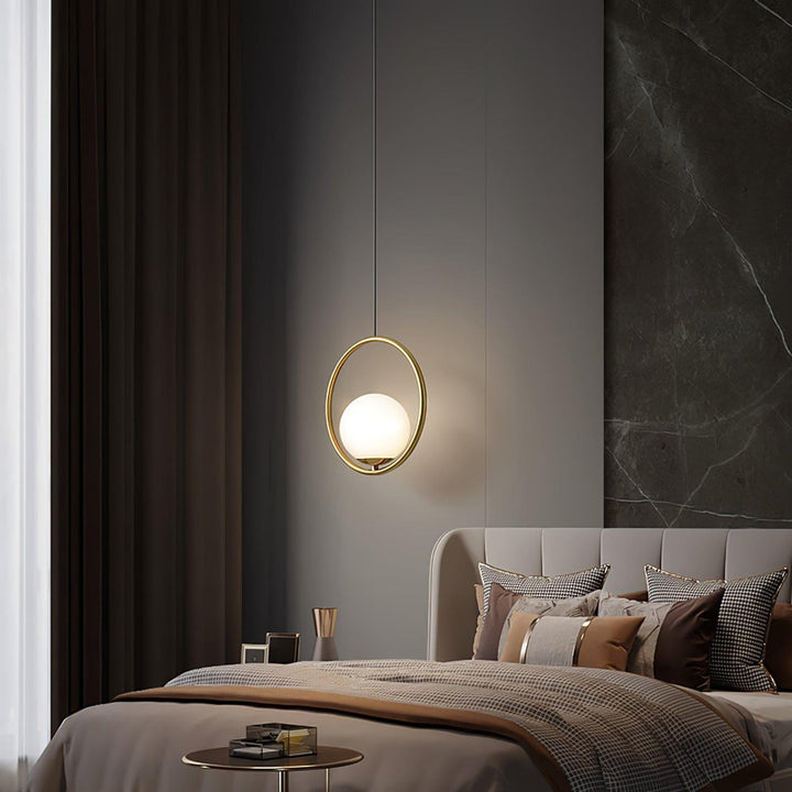 Mila Pendant Lamp | Modern Globe Glass Hanging Light for Bathroom | Vinlighting | Vinlighting