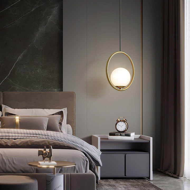Mila Pendant Lamp | Modern Globe Glass Hanging Light for Bathroom | Vinlighting | Vinlighting