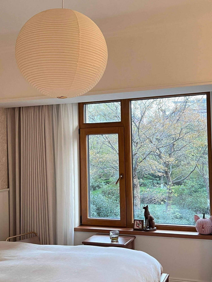 Modern Akari Rice Paper Lantern β Round A Pendant Light | Vinlighting