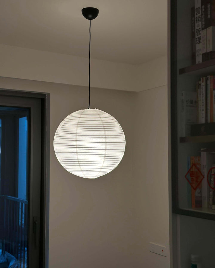 Modern Akari Rice Paper Lantern β Round A Pendant Light | Vinlighting