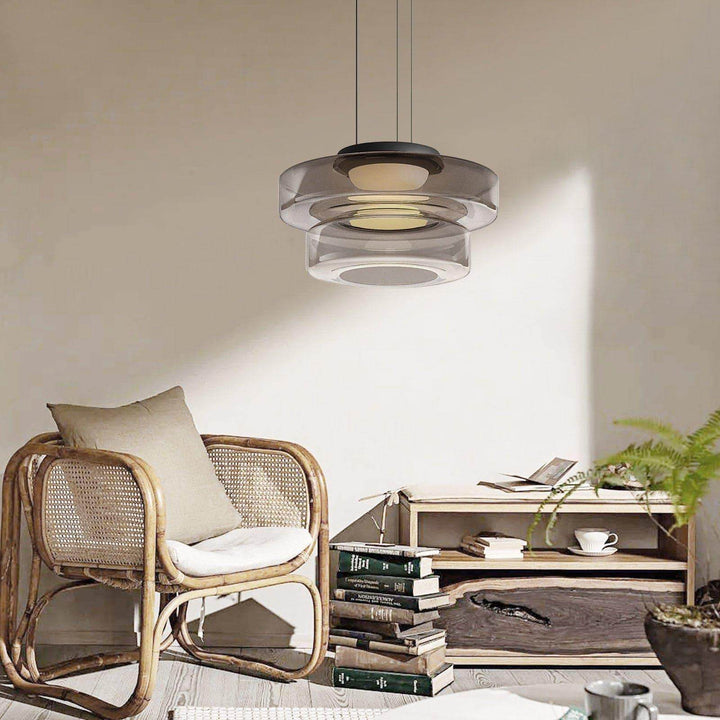 Modern Levels Glass Pendant Light for Kitchen Island & Dining Room | Vinlighting | Vinlighting