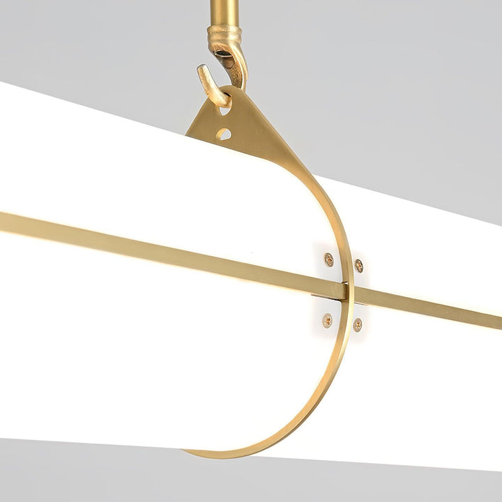 Modern Linear Pendant Light | Ednless LED Design for Kitchen Island | Vinlighting | Vinlighting