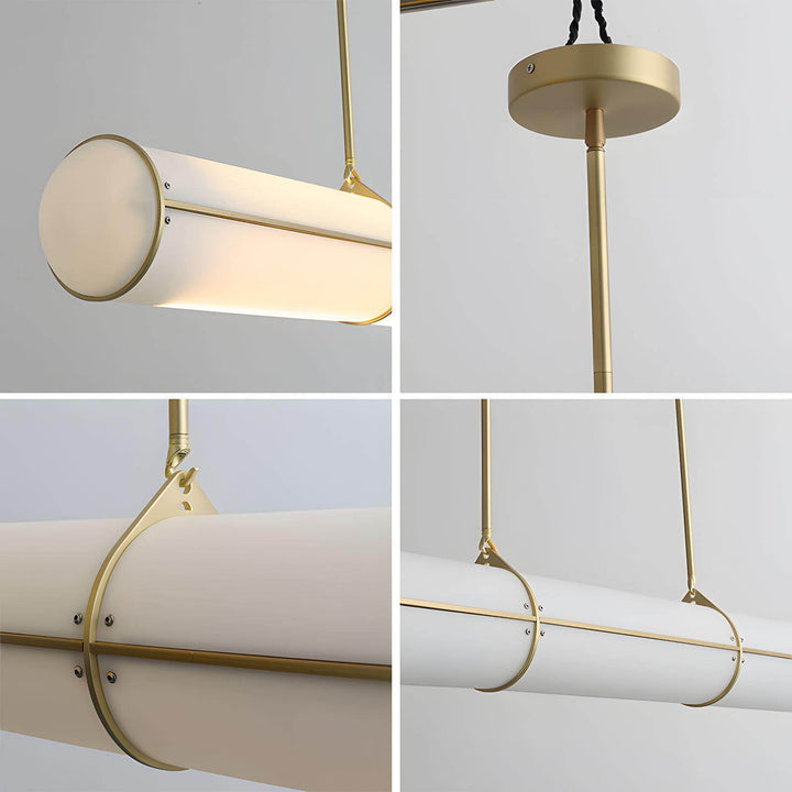 Modern Linear Pendant Light | Ednless LED Design for Kitchen Island | Vinlighting | Vinlighting