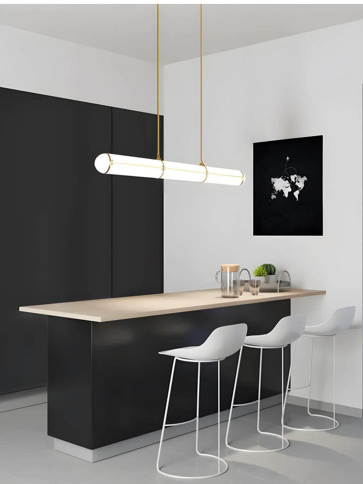 Modern Linear Pendant Light | Ednless LED Design for Kitchen Island | Vinlighting | Vinlighting