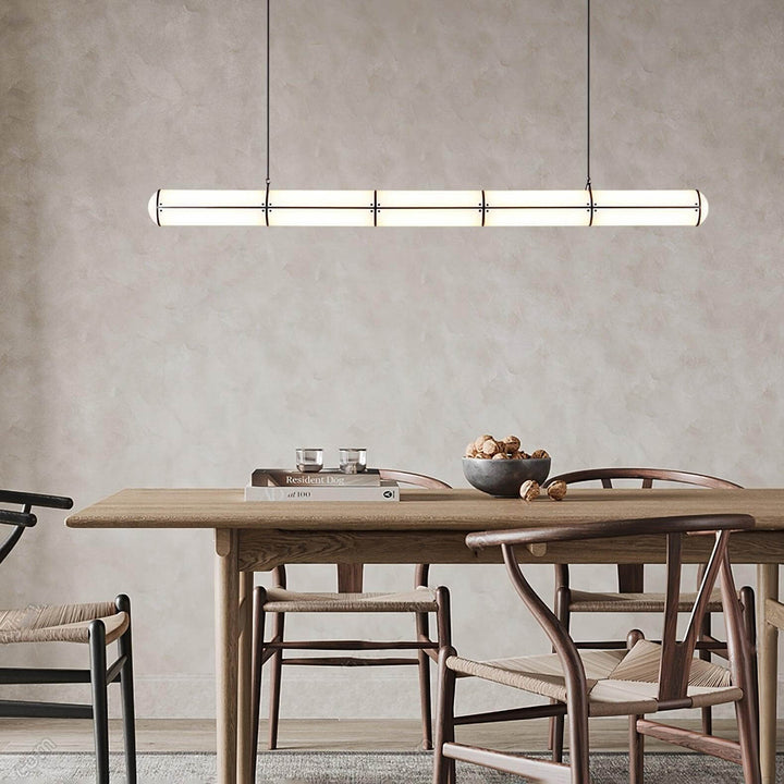 Modern Linear Pendant Light | Ednless LED Design for Kitchen Island | Vinlighting | Vinlighting