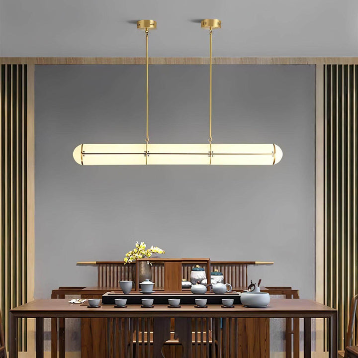 Modern Linear Pendant Light | Ednless LED Design for Kitchen Island | Vinlighting | Vinlighting