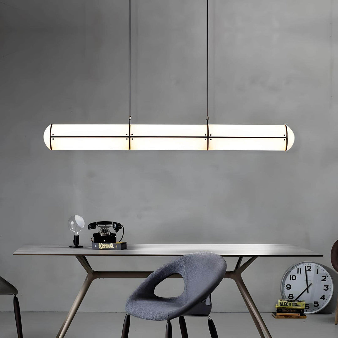 Modern Linear Pendant Light | Ednless LED Design for Kitchen Island | Vinlighting | Vinlighting
