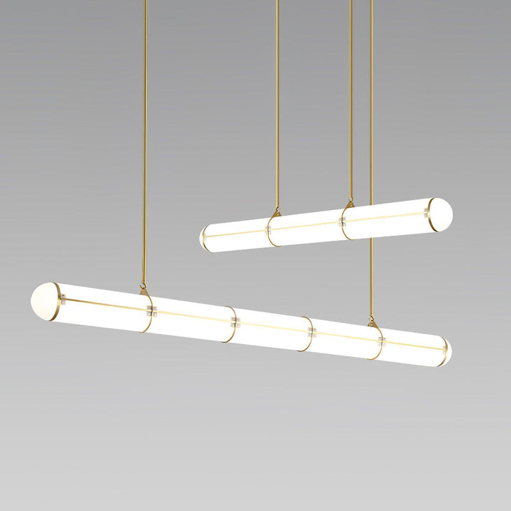 Modern Linear Pendant Light | Ednless LED Design for Kitchen Island | Vinlighting | Vinlighting