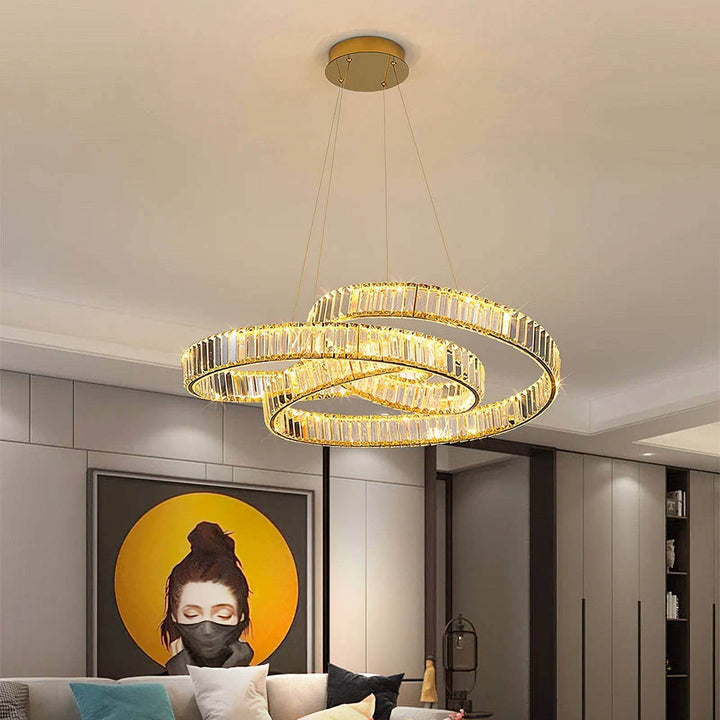Modern Round Crystal Chandelier – Luxury Lighting for Any Room | Vinlighting | Vinlighting