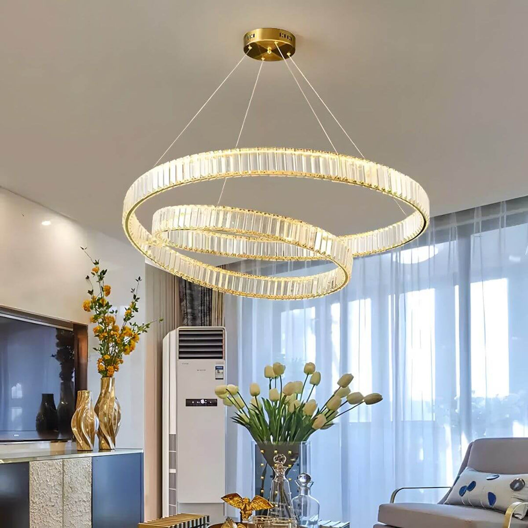 Modern Round Crystal Chandelier – Luxury Lighting for Any Room | Vinlighting | Vinlighting