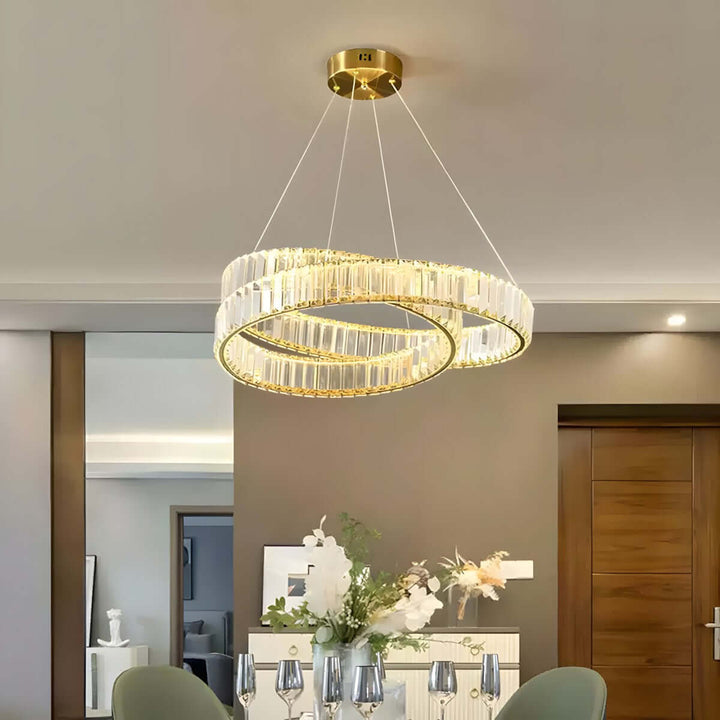 Modern Round Crystal Chandelier – Luxury Lighting for Any Room | Vinlighting | Vinlighting