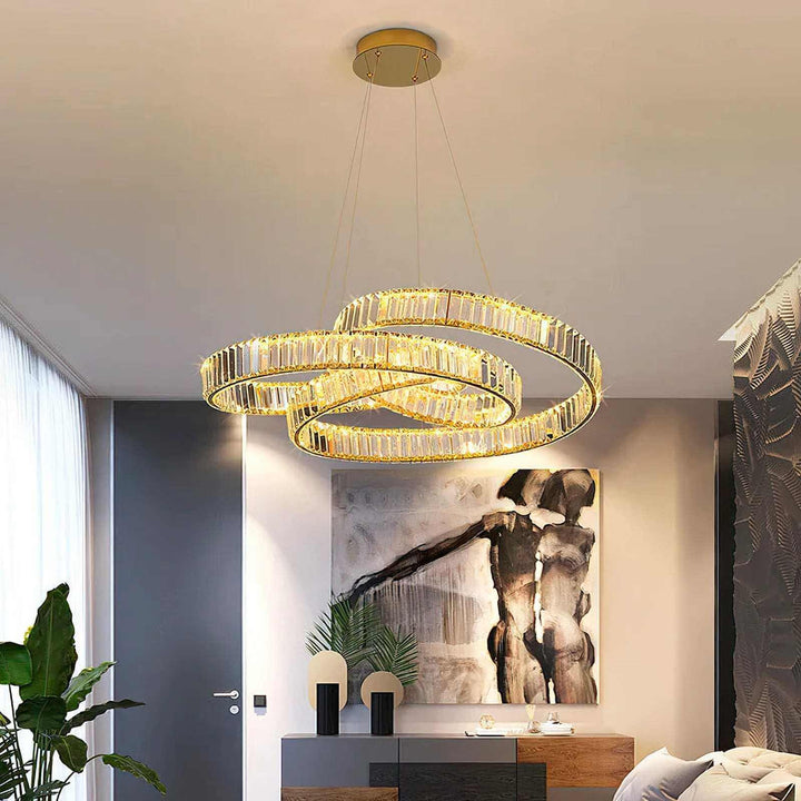 Modern Round Crystal Chandelier – Luxury Lighting for Any Room | Vinlighting | Vinlighting