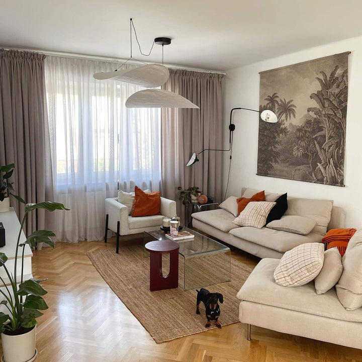 Modern Tense Pendant Light - Hanging Lamp for Living Room and Bedroom | Vinlighting | Vinlighting