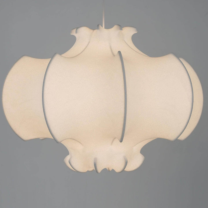 Modern White Silk Viscontea Pendant Light | Dining Room Hanging Lamp | Vinlighting | Vinlighting