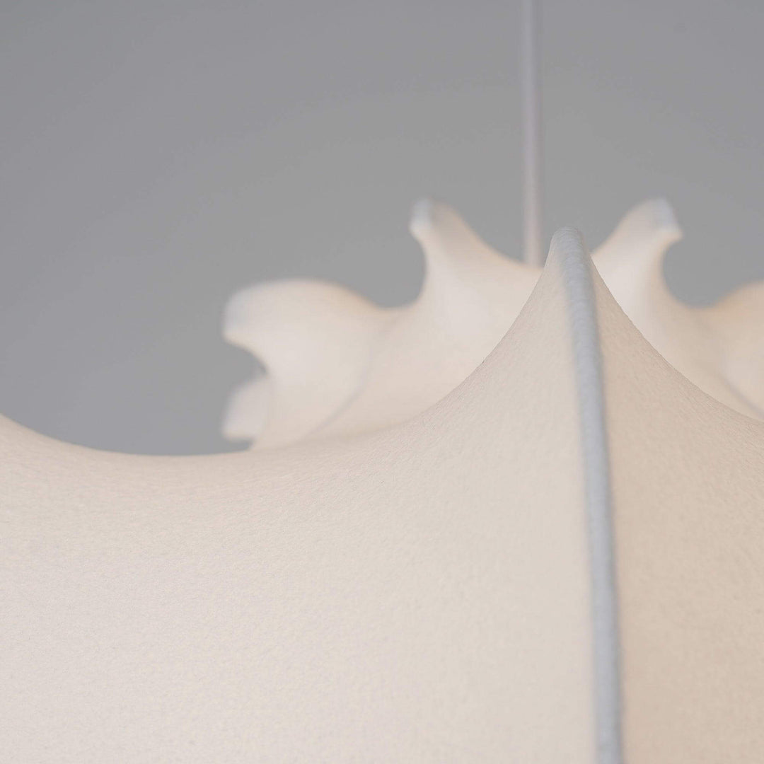 Modern White Silk Viscontea Pendant Light | Dining Room Hanging Lamp | Vinlighting | Vinlighting