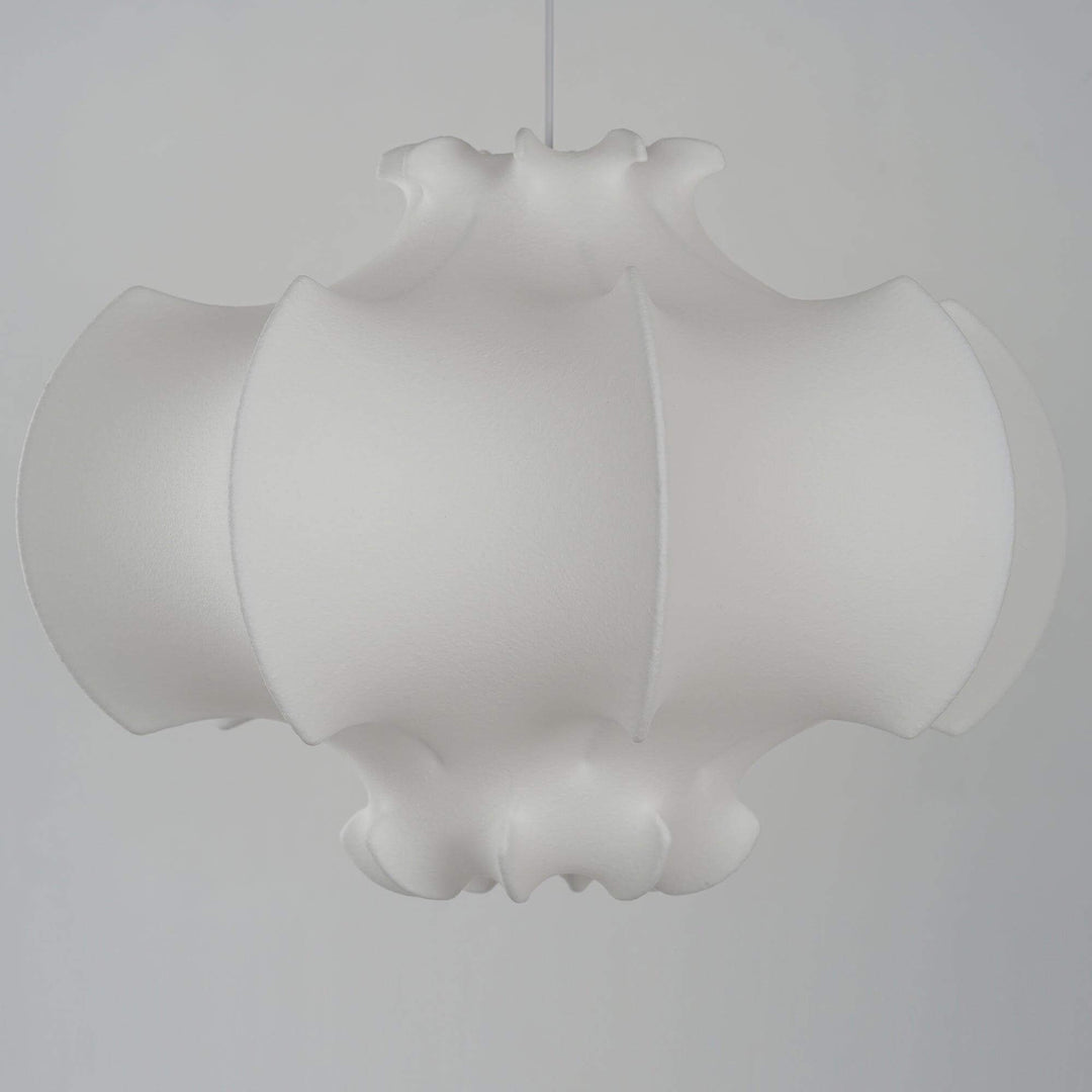 Modern White Silk Viscontea Pendant Light | Dining Room Hanging Lamp | Vinlighting | Vinlighting
