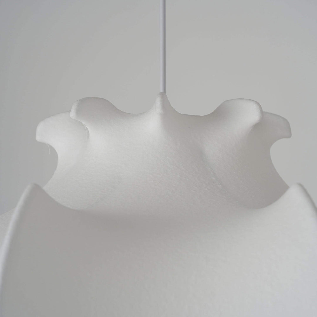 Modern White Silk Viscontea Pendant Light | Dining Room Hanging Lamp | Vinlighting | Vinlighting