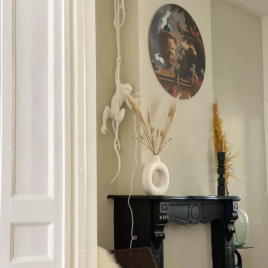 Monkey Pendant Lamp | Resin Art Deco Hanging Light for Home Office | Vinlighting | Vinlighting