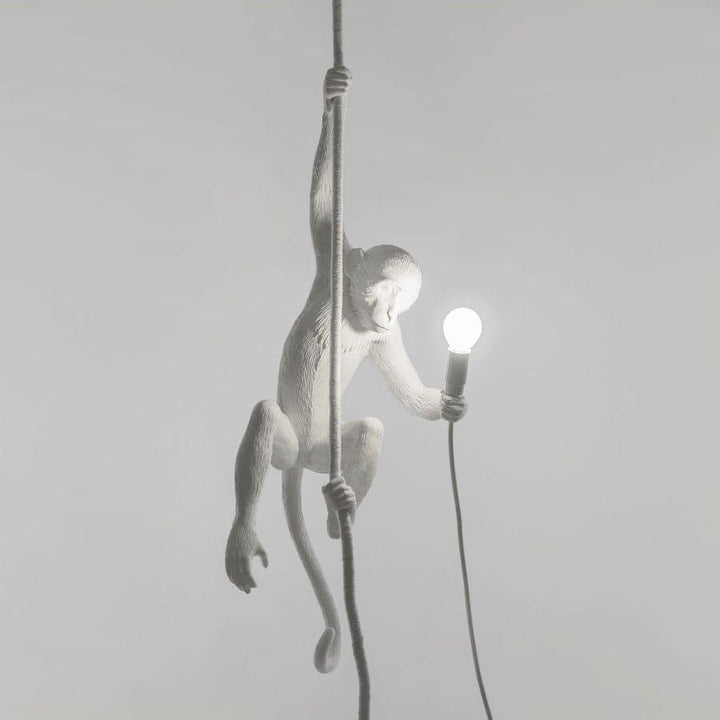 Monkey Pendant Lamp | Resin Art Deco Hanging Light for Home Office | Vinlighting | Vinlighting
