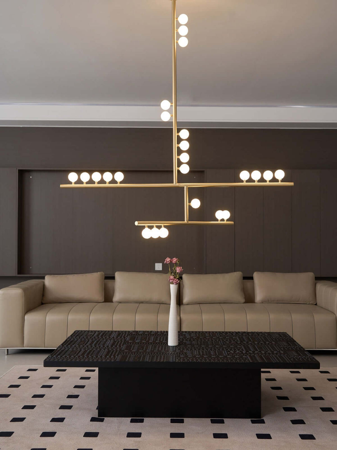 Monvik Chandelier - Postmodern Minimalist Chandelier