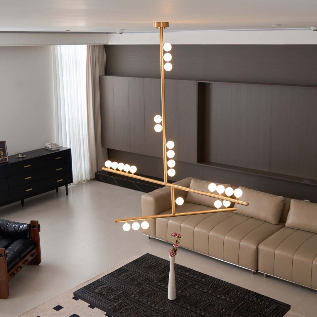 Monvik Chandelier - Postmodern Minimalist Chandelier