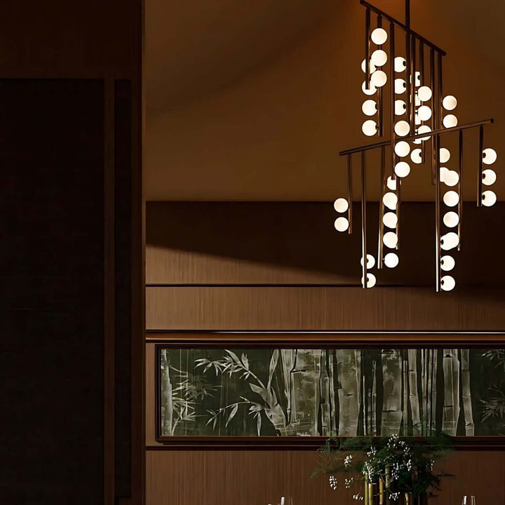 Monvik Chandelier - Postmodern Minimalist Chandelier