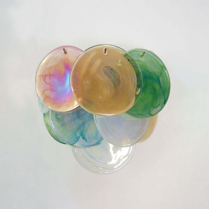 Murano Disk Wall Sconce โ French Simple Light Luxury Lighting