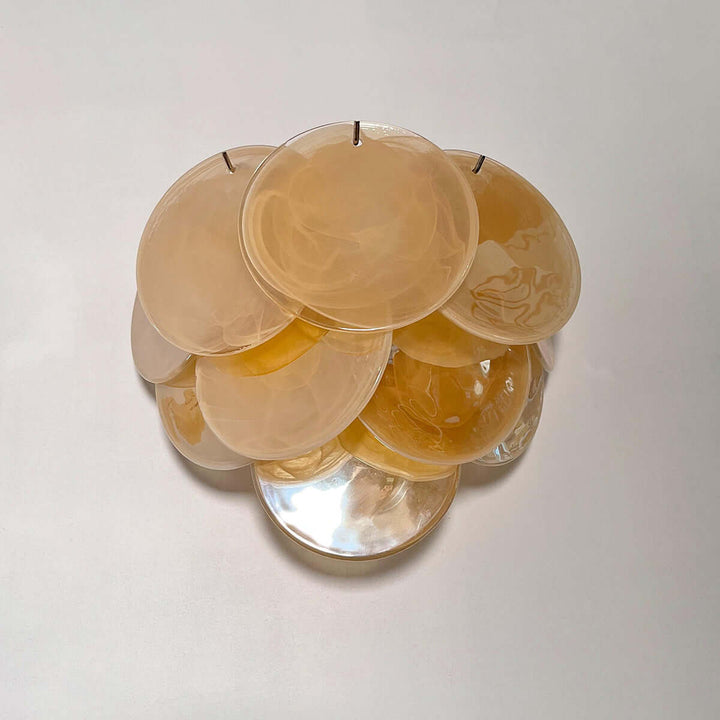 Murano Disk Wall Sconce โ French Simple Light Luxury Lighting