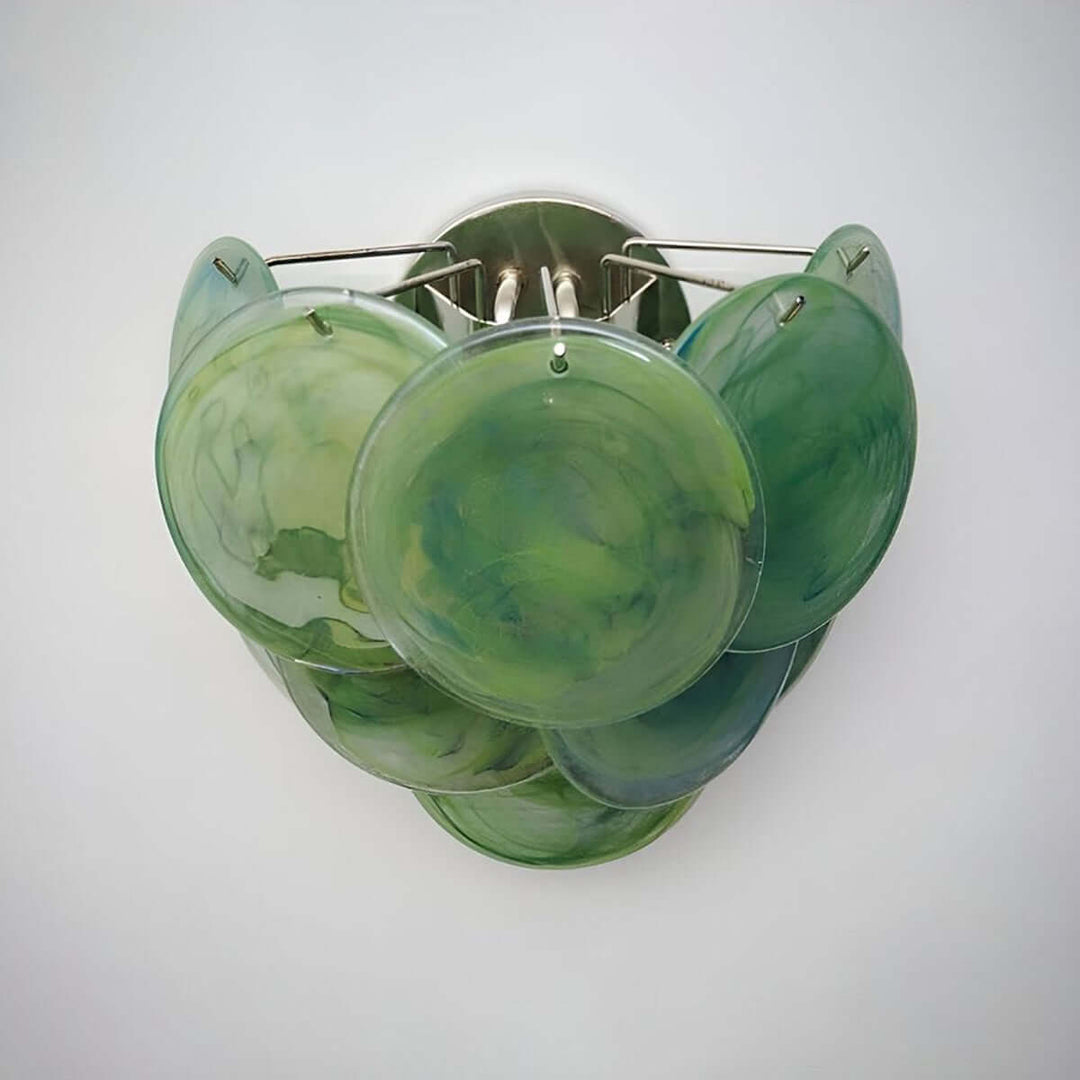Murano Disk Wall Sconce โ French Simple Light Luxury Lighting