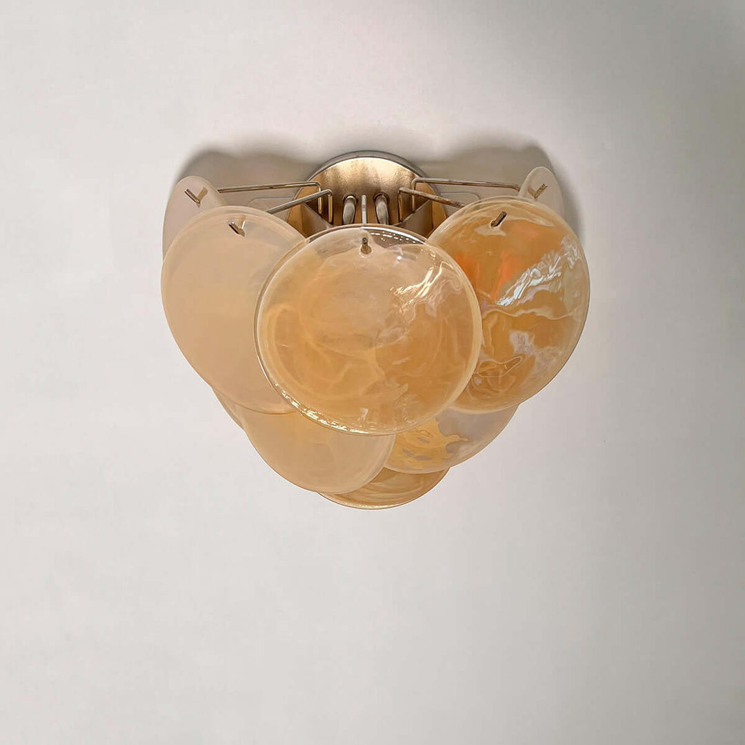 Murano Disk Wall Sconce โ French Simple Light Luxury Lighting