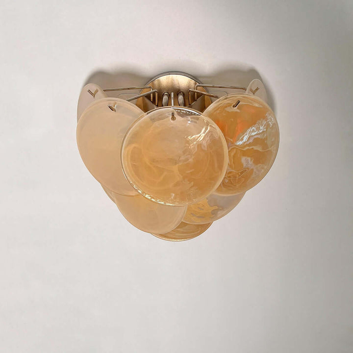 Murano Disk Wall Sconce โ French Simple Light Luxury Lighting