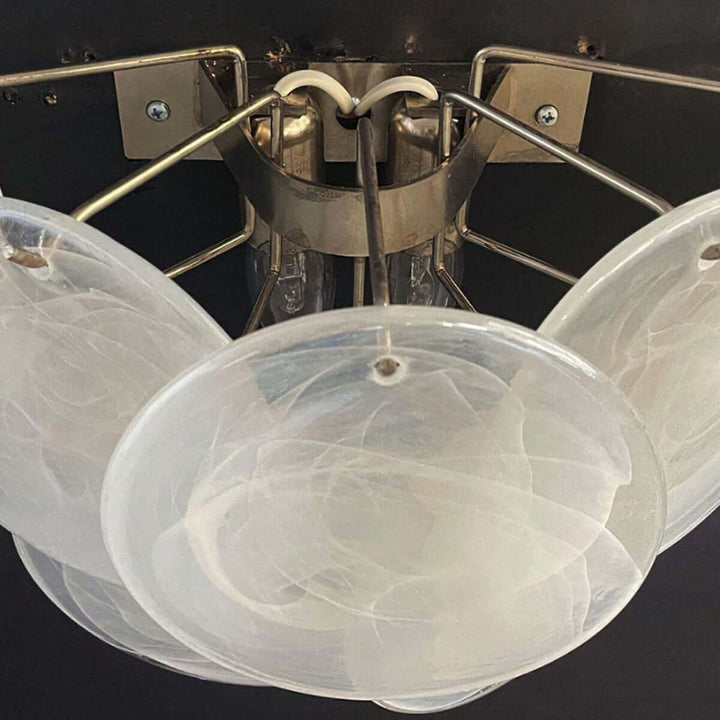 Murano Disk Wall Sconce โ French Simple Light Luxury Lighting