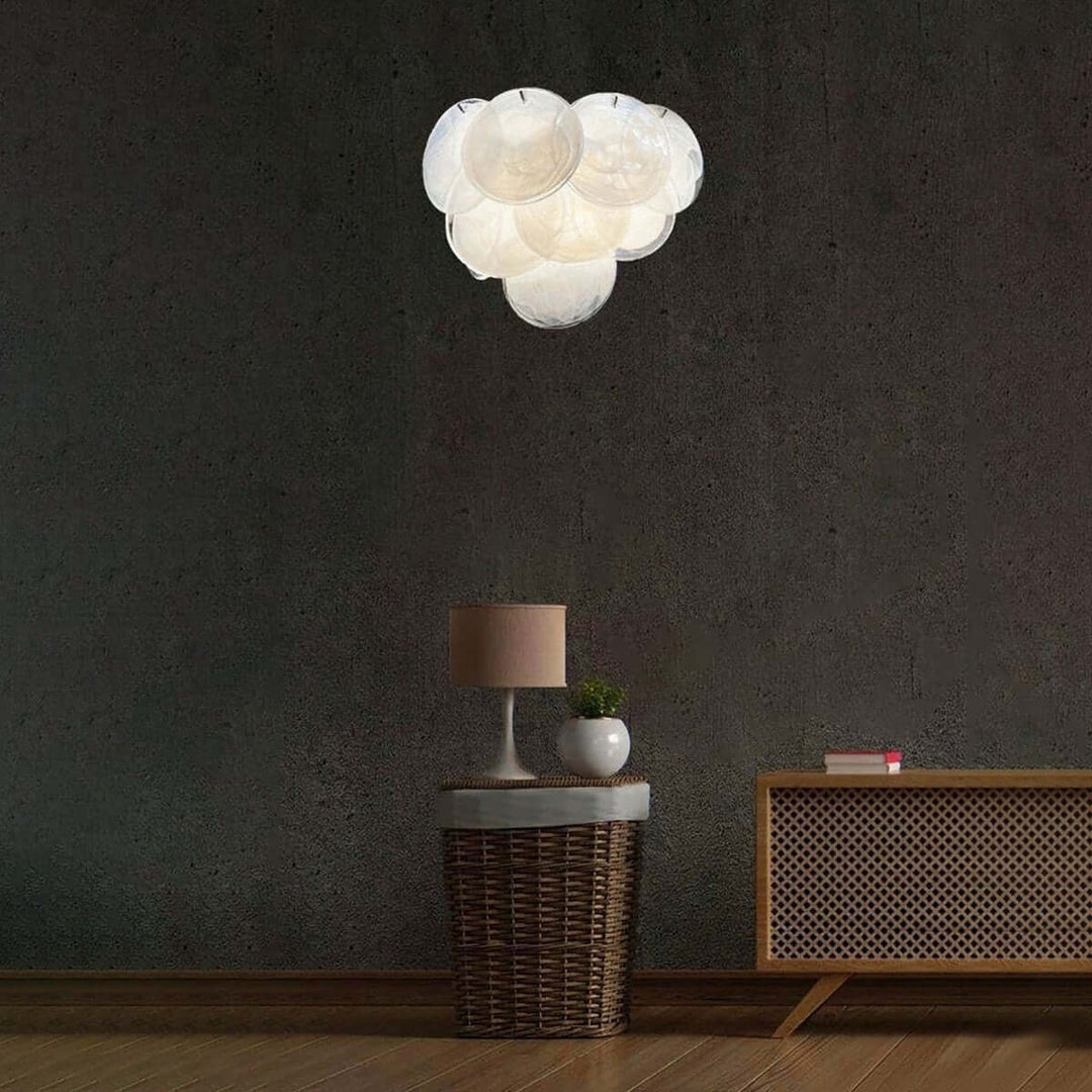 Murano Disk Wall Sconce โ French Simple Light Luxury Lighting