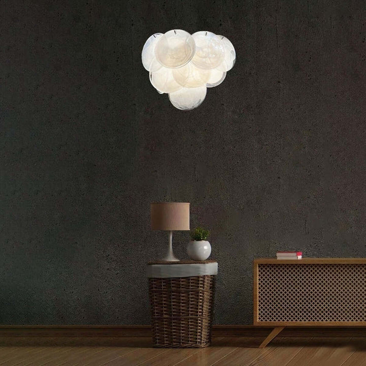 Murano Disk Wall Sconce โ French Simple Light Luxury Lighting