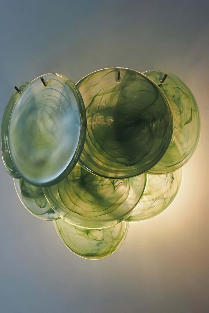 Murano Disk Wall Sconce โ French Simple Light Luxury Lighting