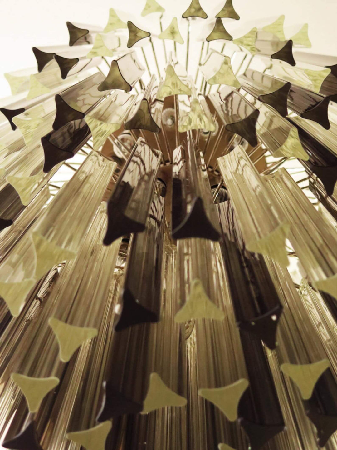 Murano Prisms Chandelier 24" – Italy Luxury Art Deco Decorative Lamp