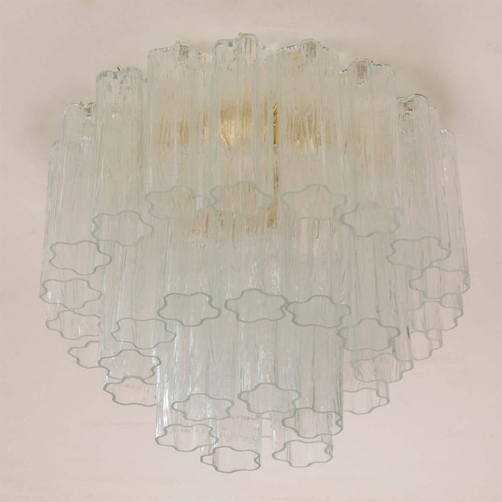 Murano Tubes Ceiling Lamp 20" – French Retro Light Luxury Decor