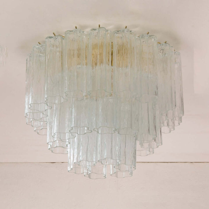 Murano Tubes Ceiling Lamp 20" – French Retro Light Luxury Decor