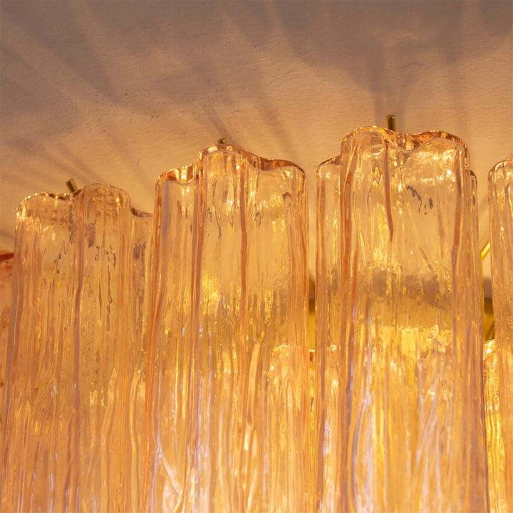 Murano Tubes Ceiling Lamp 26"– French Fashion Light Luxury Decor