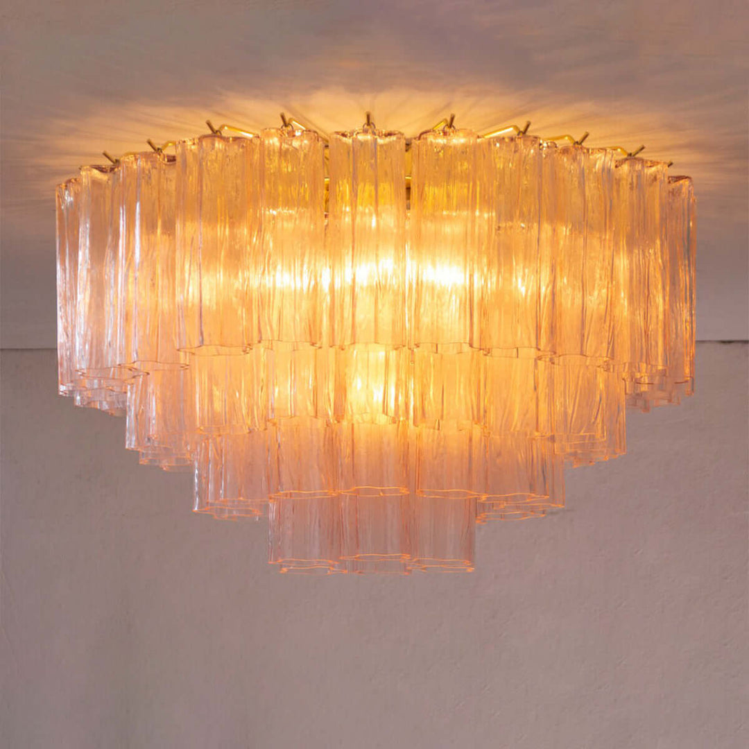 Murano Tubes Ceiling Lamp 26"– French Fashion Light Luxury Decor
