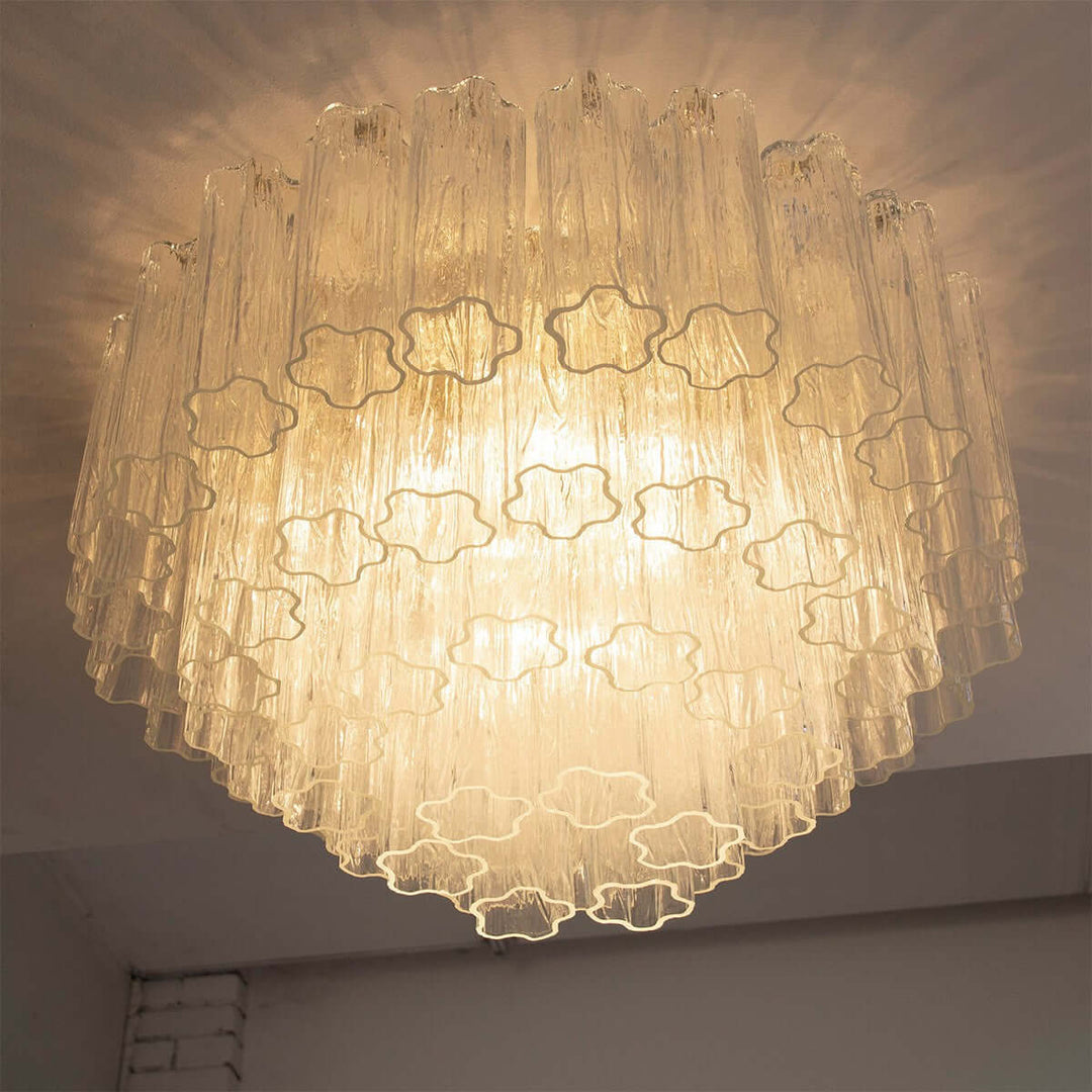 Murano Tubes Ceiling Lamp 26"– French Fashion Light Luxury Decor