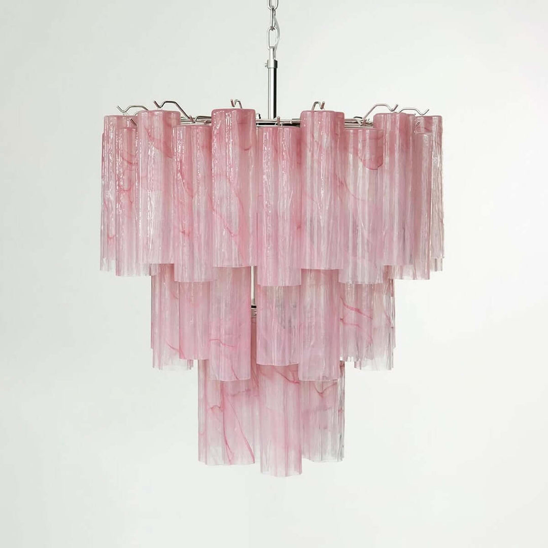 Murano Tubes Chandelier 11" β Italy Creativity Star Glass Decorative