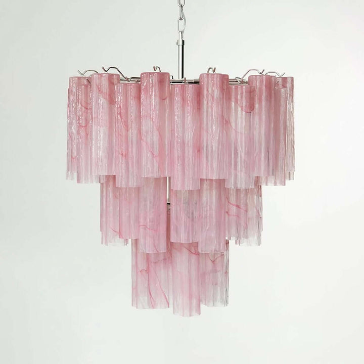 Murano Tubes Chandelier 11" β Italy Creativity Star Glass Decorative