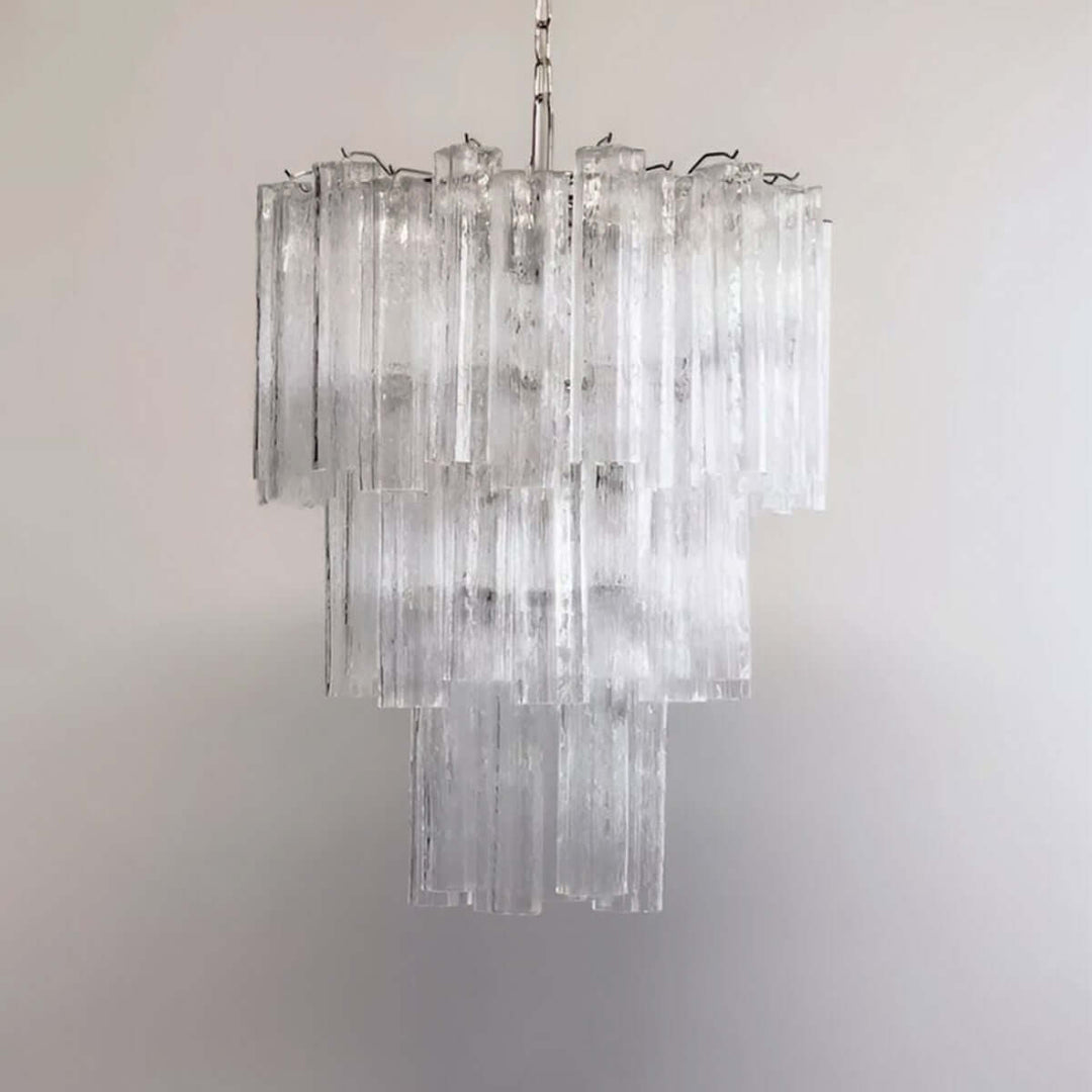 Murano Tubes Chandelier 11" β Italy Creativity Star Glass Decorative