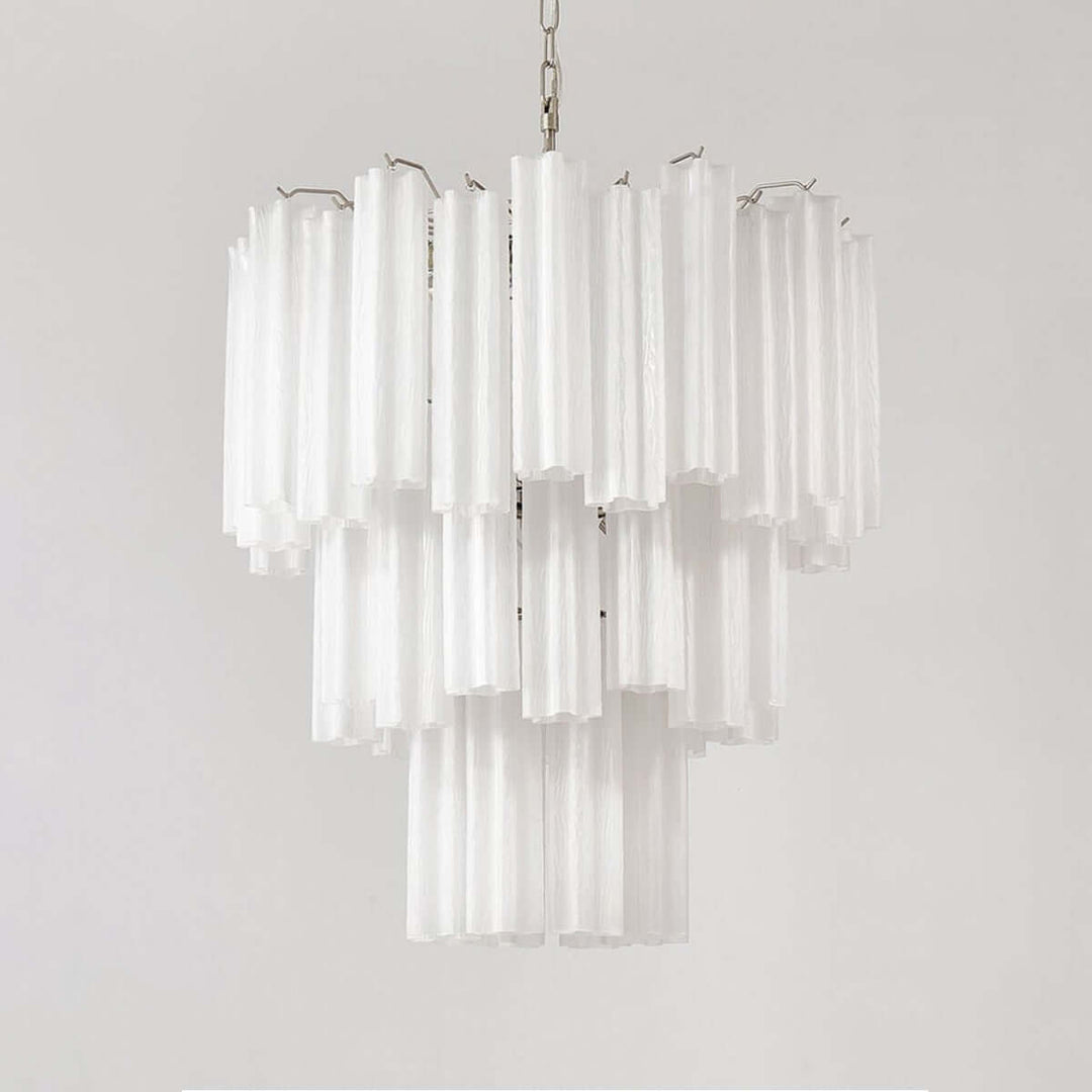 Murano Tubes Chandelier 11" β Italy Creativity Star Glass Decorative