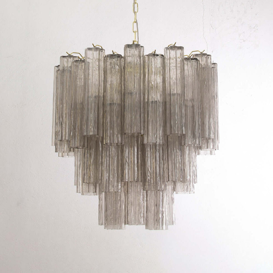 Murano Tubes Chandelier 11" β Italy Creativity Star Glass Decorative