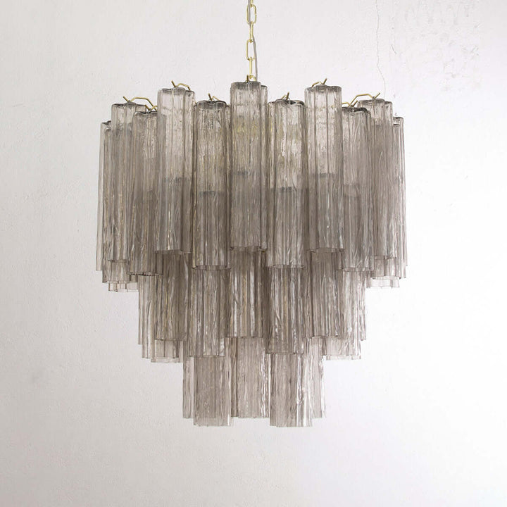 Murano Tubes Chandelier 11" β Italy Creativity Star Glass Decorative