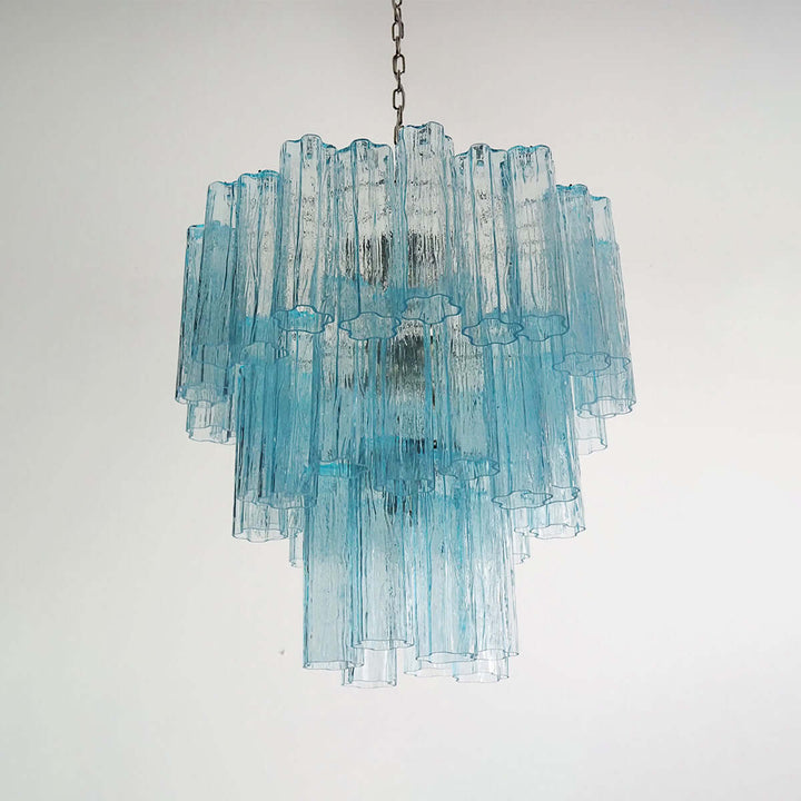 Murano Tubes Chandelier 11" β Italy Creativity Star Glass Decorative