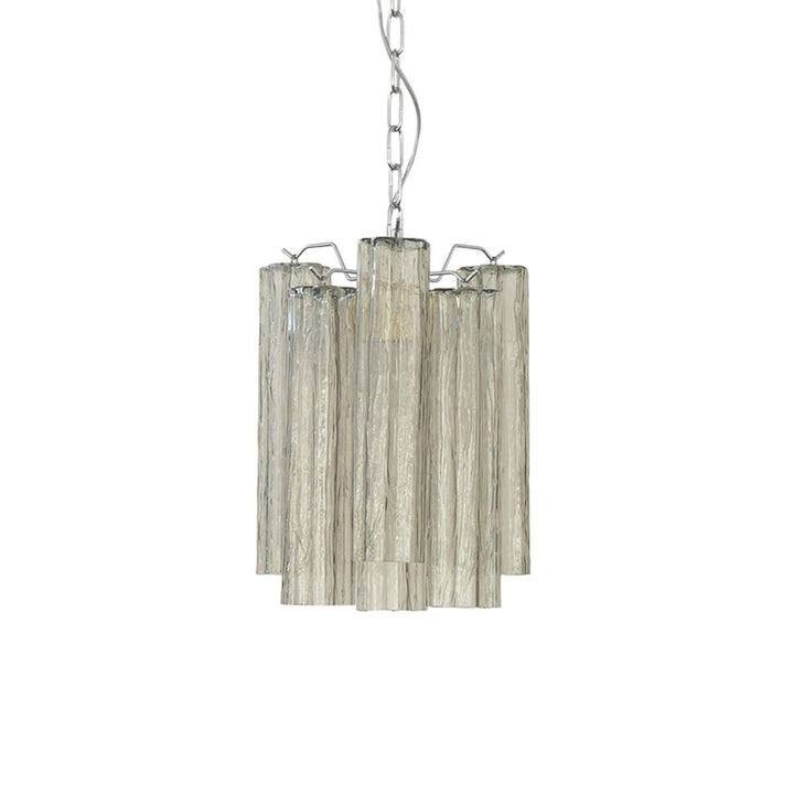 Murano Tubes Chandelier 11" β Italy retro Star Glass Decorative Lamp