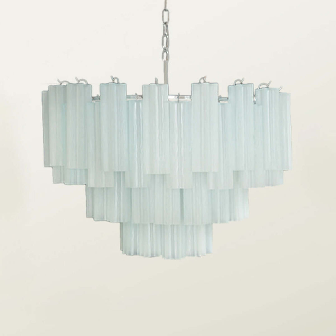 Murano Tubes Chandelier 32" – French Medieval Light Luxury Design